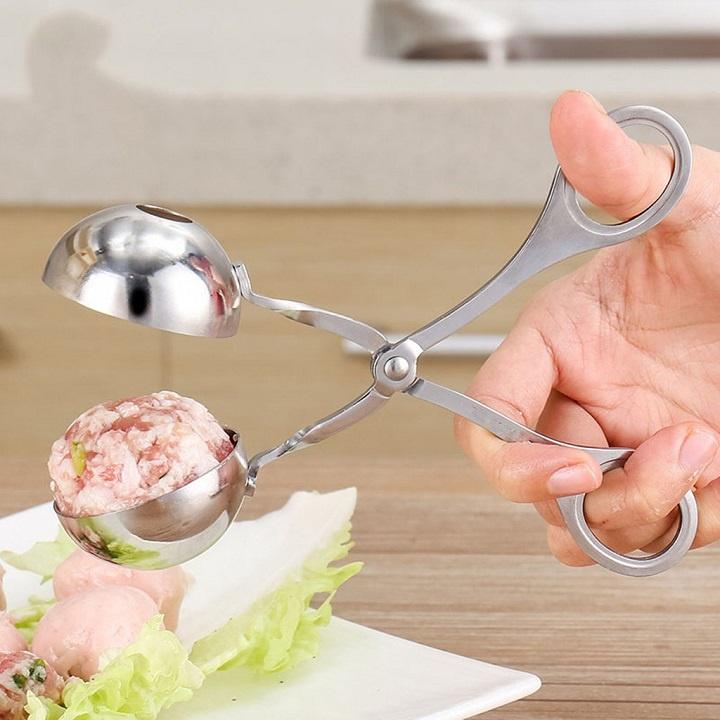 Dụng Cụ Kẹp Thịt Viên Inox 304 chống dính