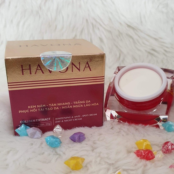 Kem Ngừa Nám Tàn Nhang Trắng Da Havona Ngăn Ngừa Lão Hóa