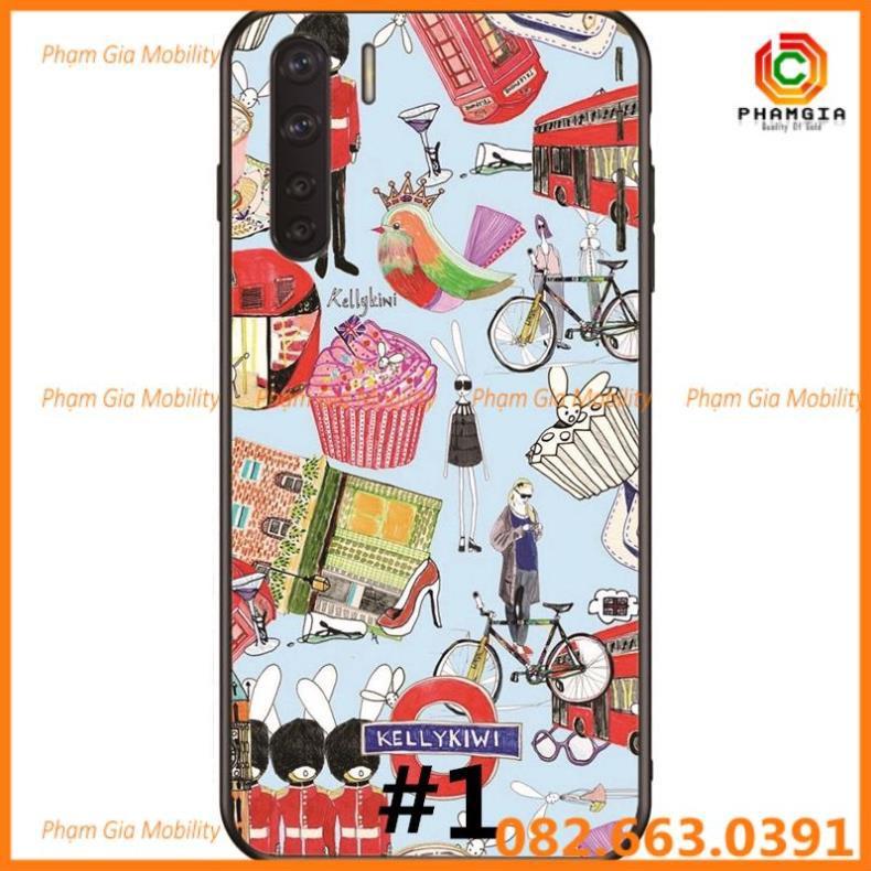 Ốp lưng in hình dễ thương dẻo cho OPPO A91/F15/ OPPO A31 /A8/ Reno 3 pro 5G/Realme X50