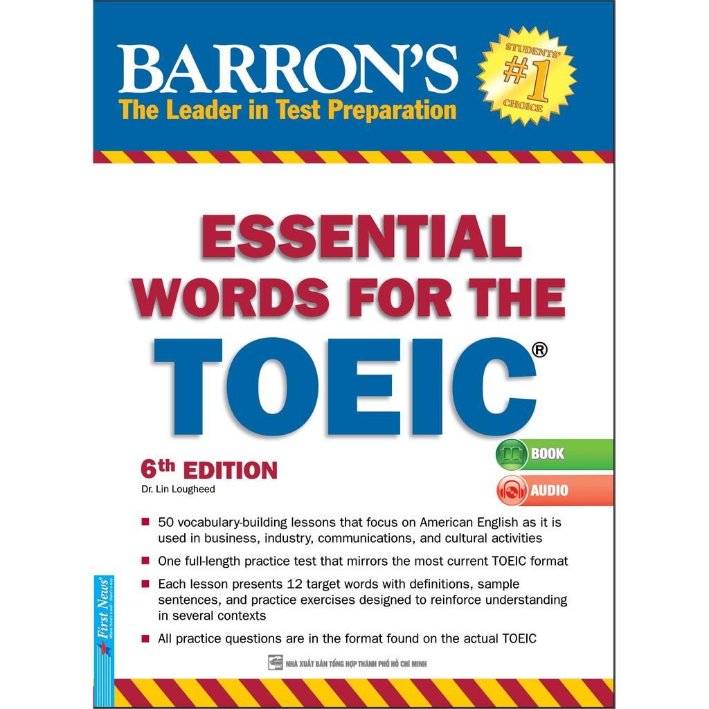 Sách - Barron's Essential Words For The TOEIC (6th Edition) - First News