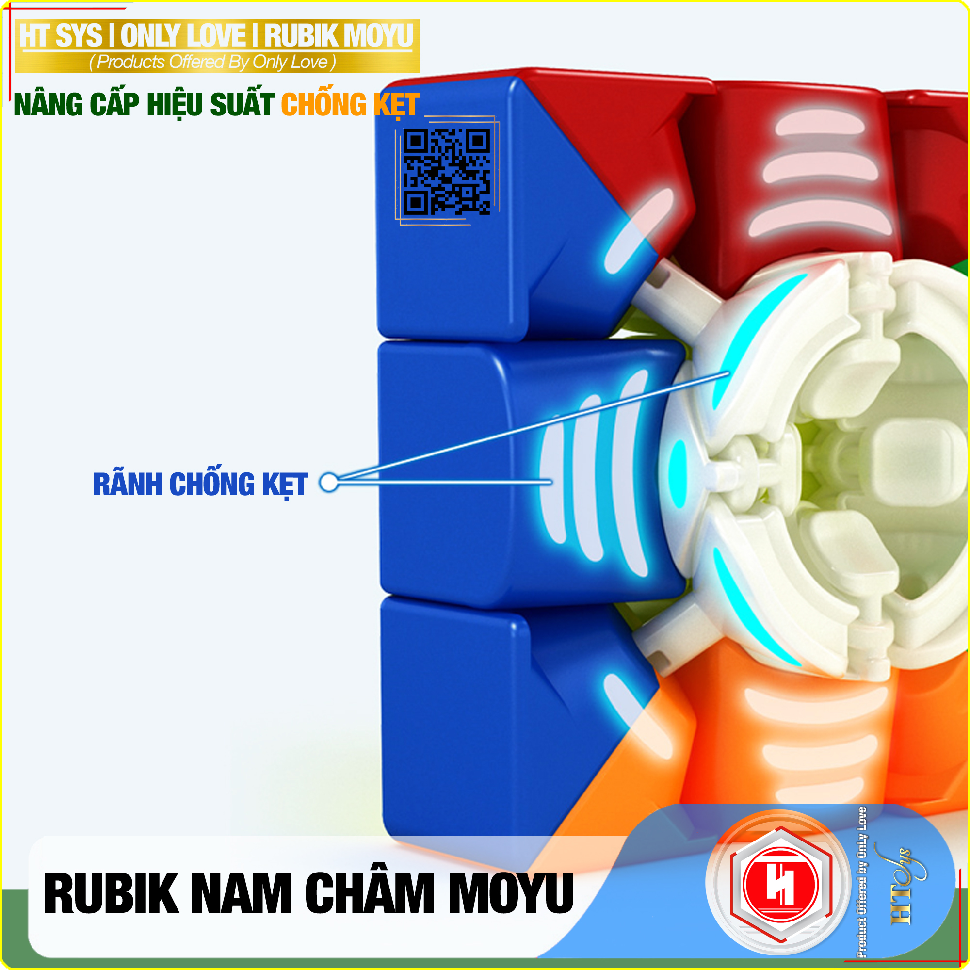 Rubik Moyu RS2M/RS3M/RS4M-Nam Châm Từ Tính Stickerless 2020 - Đồ Chơi Trí Tuệ Rubik Nam Châm Phát Triển Kỹ Năng