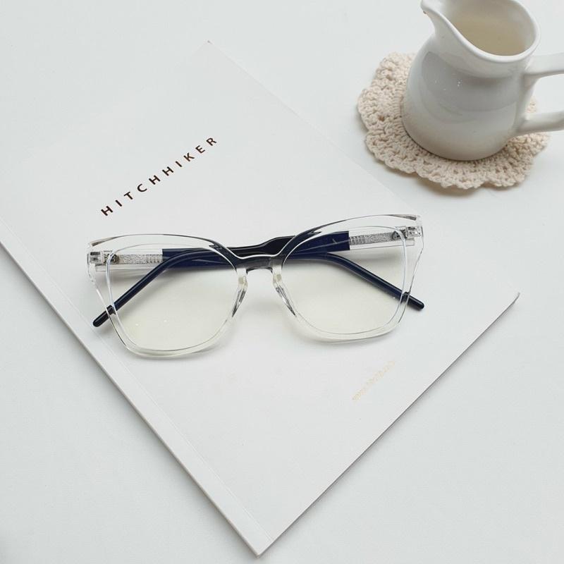 Bisou accessoriesHN: gọng kính cận mắt mèo hàn quốc GCZ1004