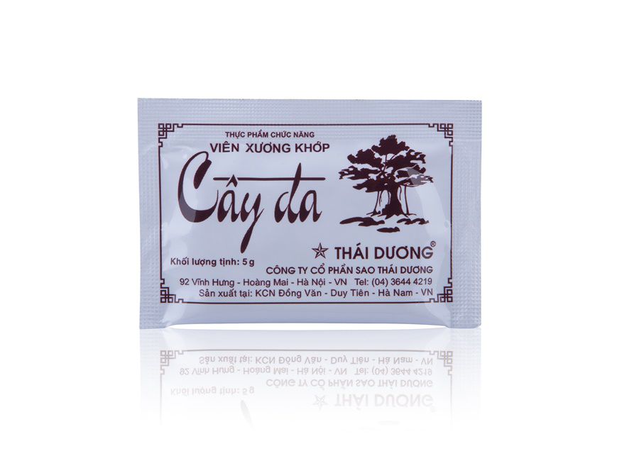Thực phẩm bảo vệ sức khỏe VIÊN XƯƠNG KHỚP CÂY ĐA HỘP 10 GÓI - Giảm đau xương khớp