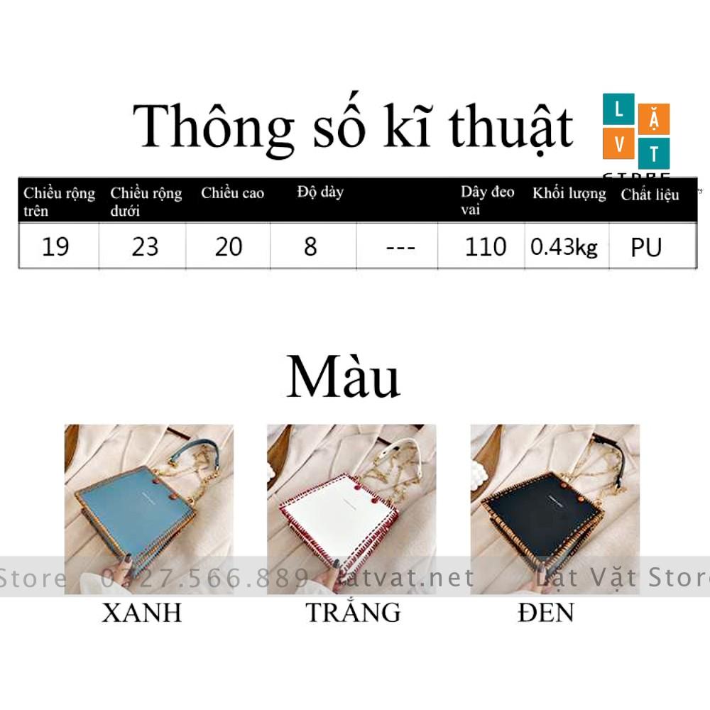 Có video hướng dẫn Túi Đeo Chéo Cổ Điển bằng da handmade - Túi chỉ tự may handmade - Quà tặng handmade ý nghĩa