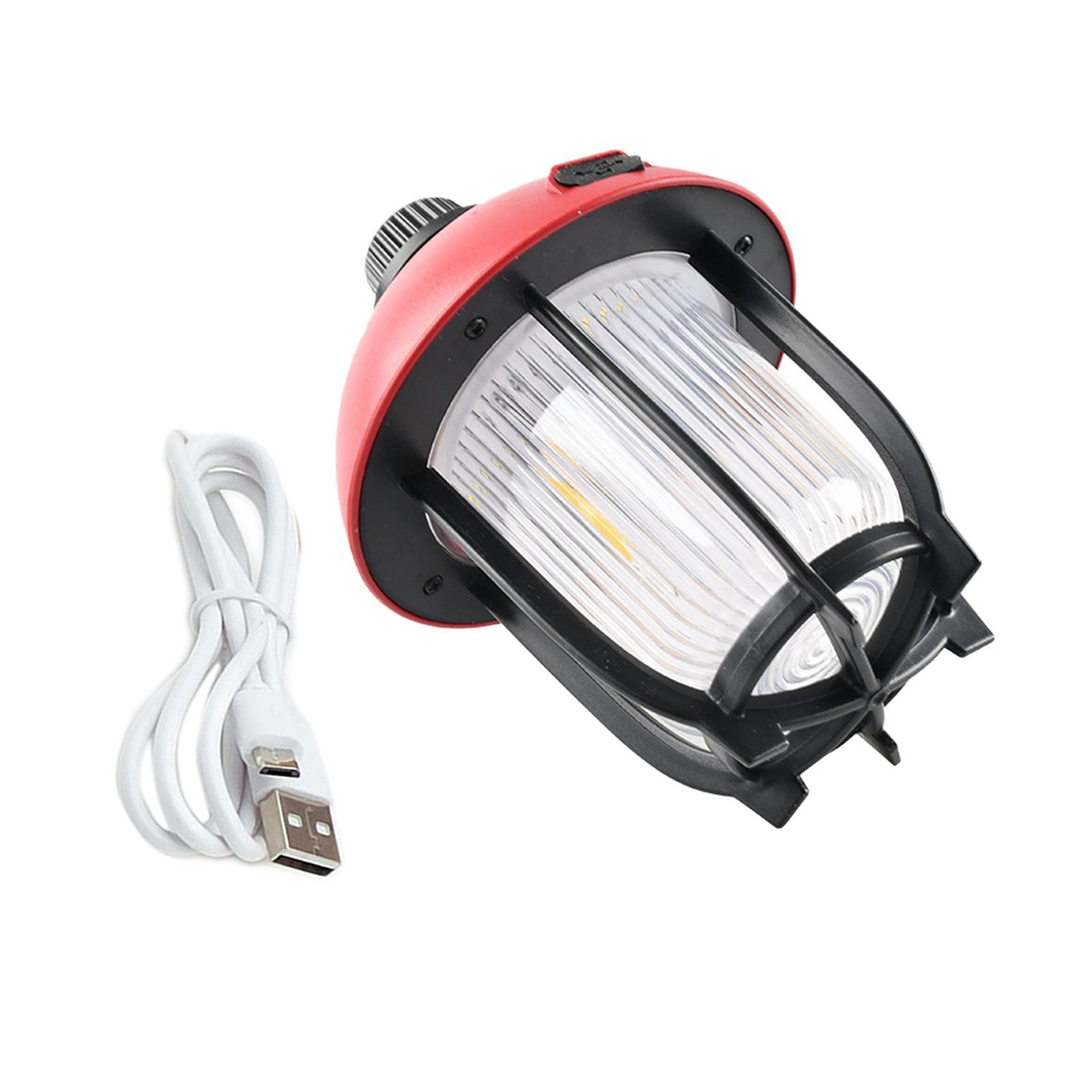 Camping Lantern Dimmable Hanging Lights Rechargeable for Garage Porch Hiking