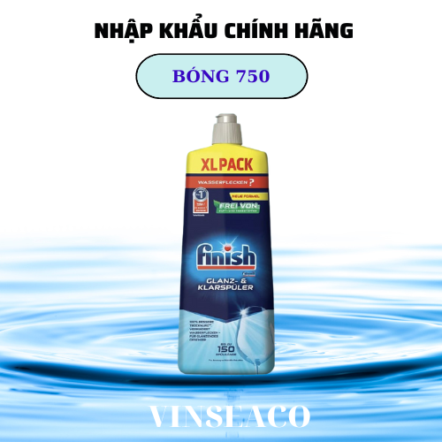 Nước làm bóng (trợ xả) Finish chai 750ml