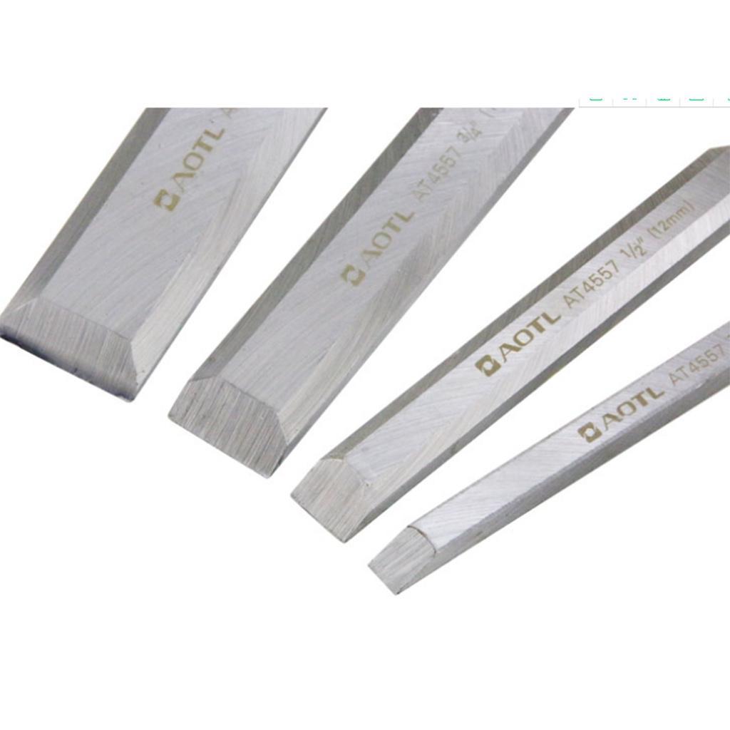 4-Piece Soft-Grip Chisel Set