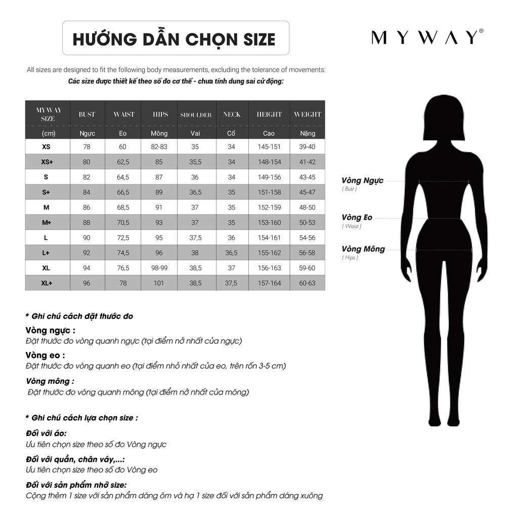 Áo Dạ Tweed My Way Croptop Sang Chảnh MAVB258