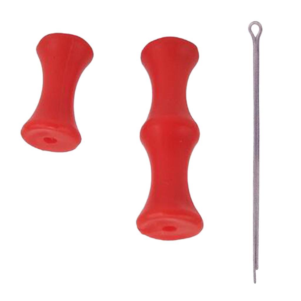 Silicone Fingers Guard Protector Gear for Recurve Bow Blue