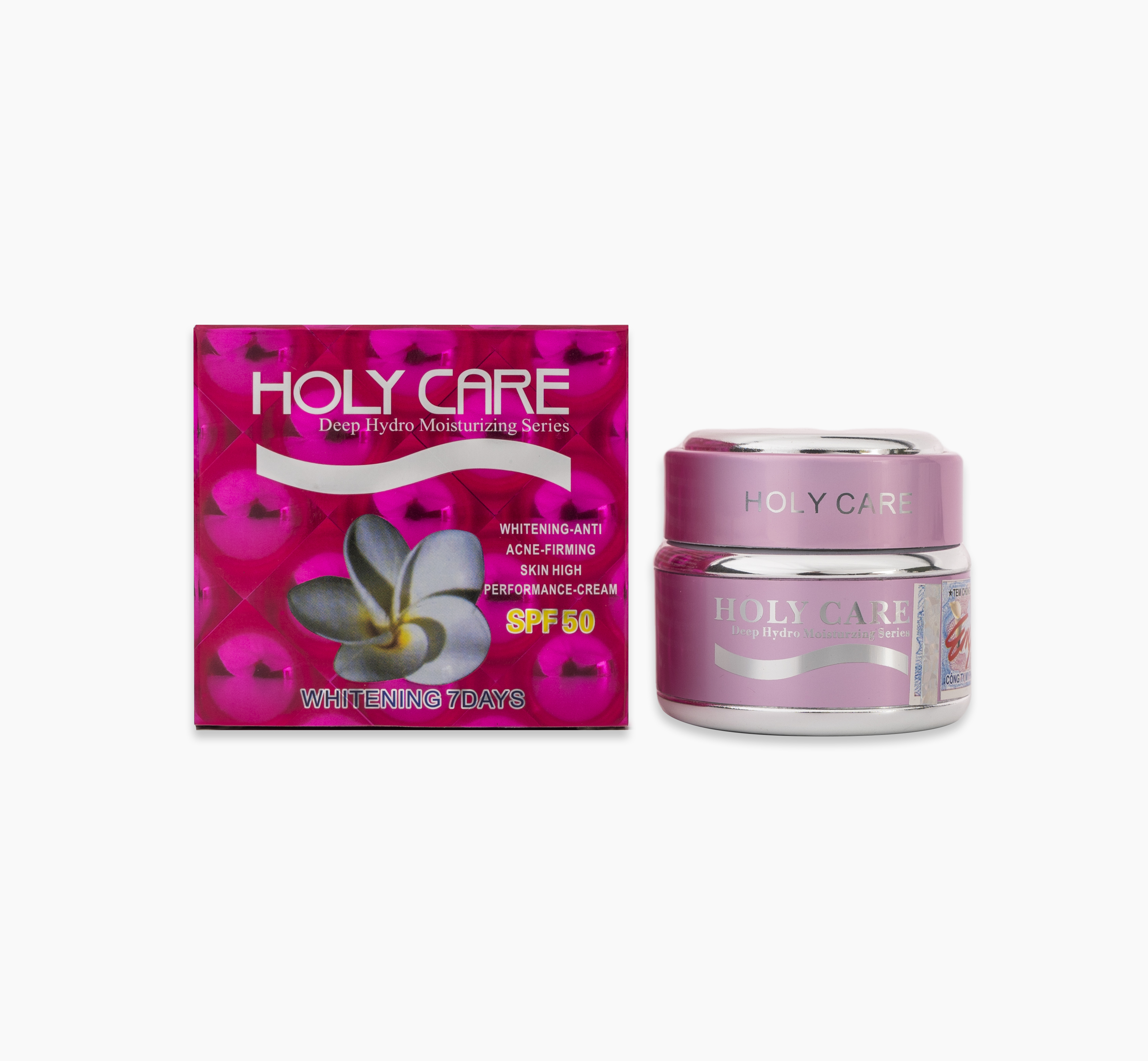 [Tặng kèm quà]KEM NGỪA MỤN DƯỠNG TRẮNG DA MỜ VẾT THÂM HOLYCARE WTHITENING 7 DAY 20 GRAM