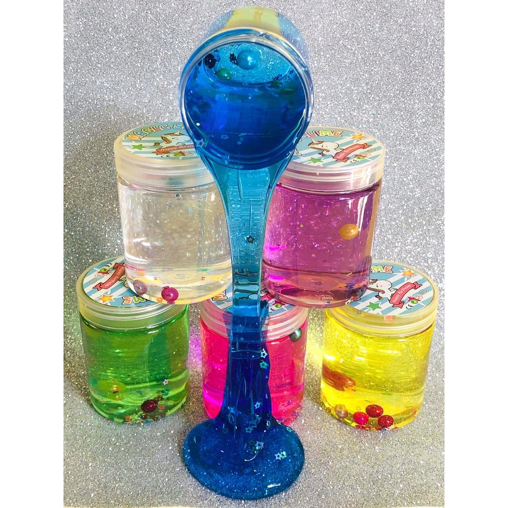 SLIME NGỌC TRAI BIỂN charm sao 6 màu cực đẹp Slam thiết kế độc đáo ấn tượng squishy