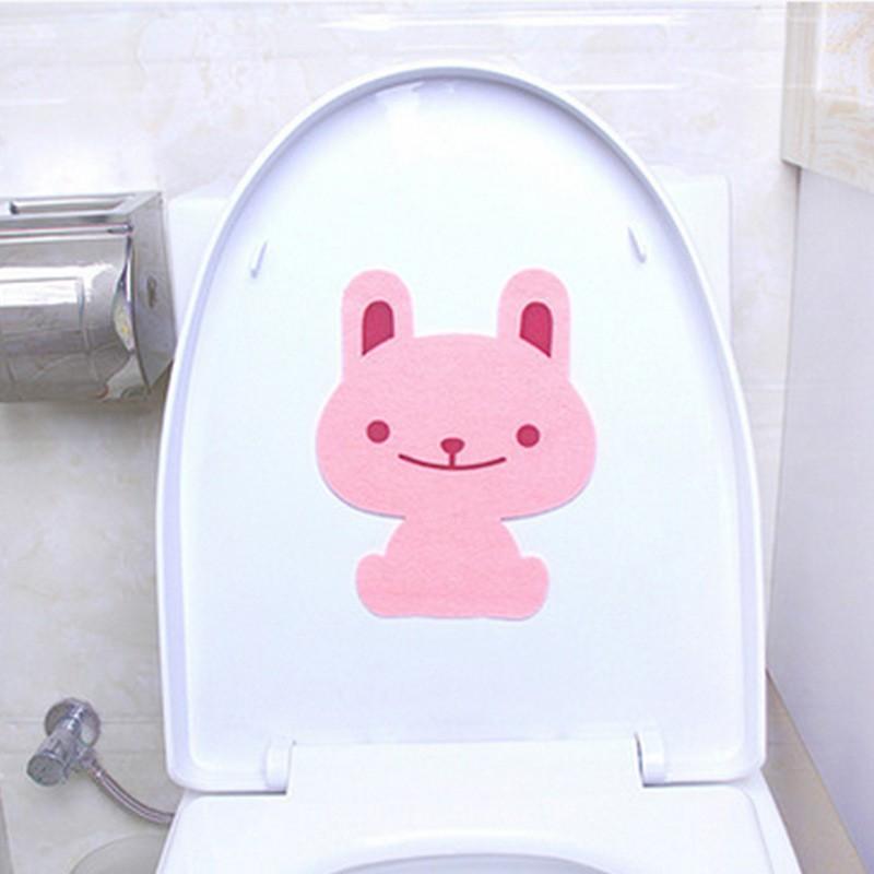 Miếng Trang Trí Khử Mùi Vải Nỉ Nhà Vệ Sinh Hình Thú