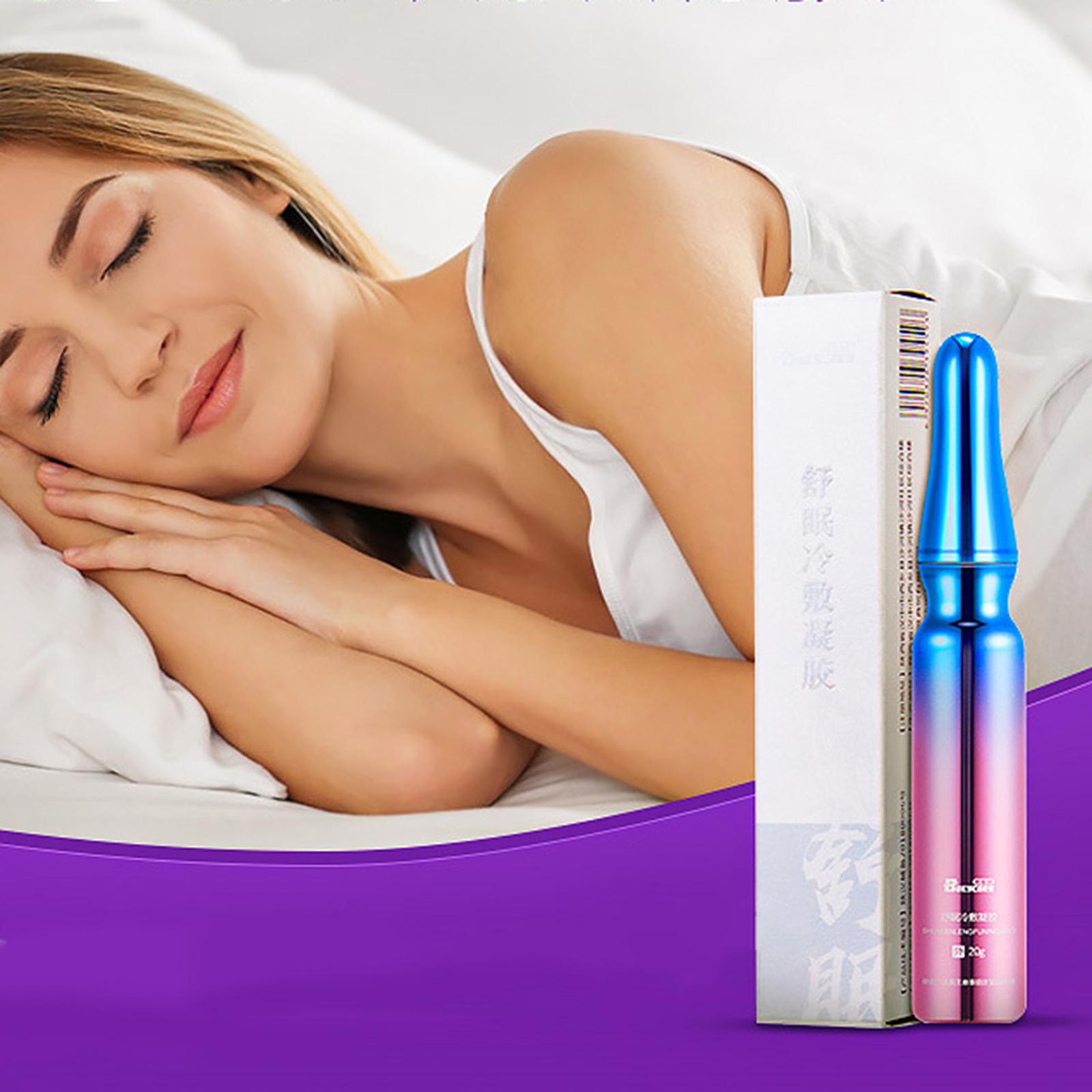 Portable Natural 20g Sleep Aid Aromatherapy Gel Cream for Sleep Bedtime