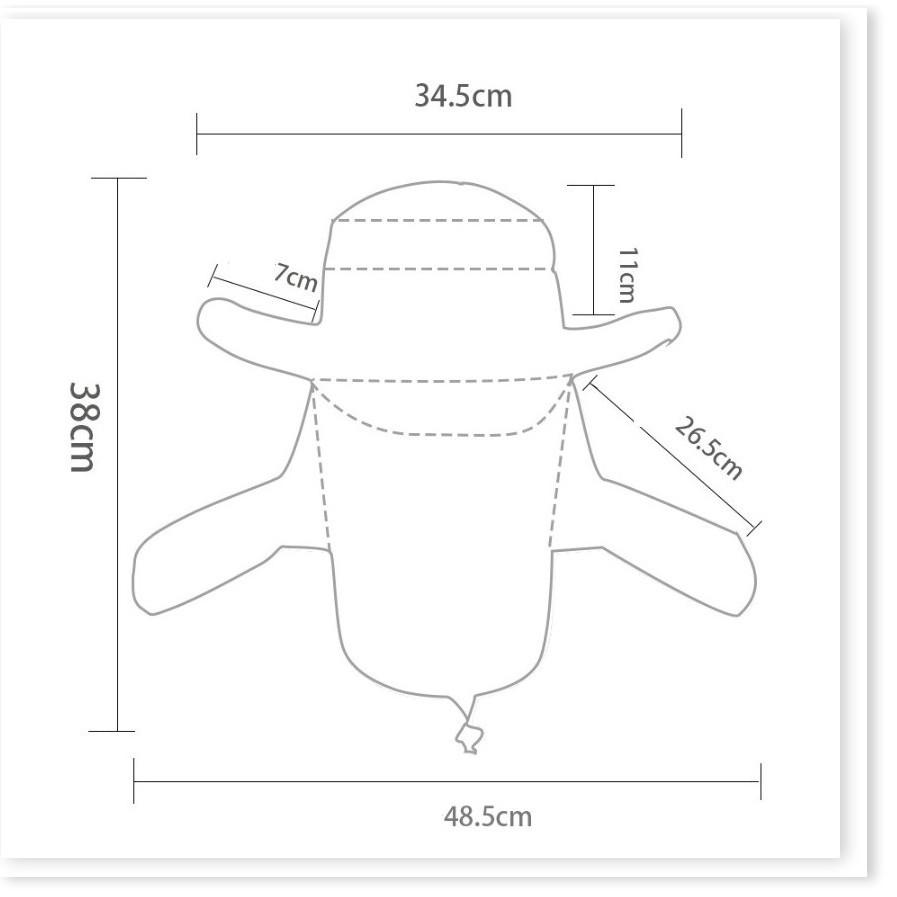 Mũ Nam chống nắng có vành USA WaterProof Anti UV