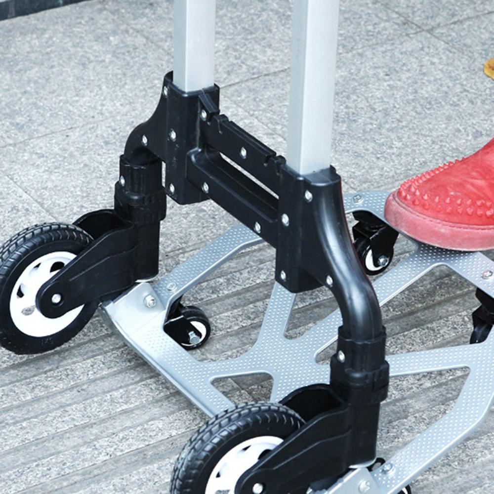 Xe đẩy giỏ hàng siêu thị, xe nâng cá nhân có thể điều chỉnh tay cầm