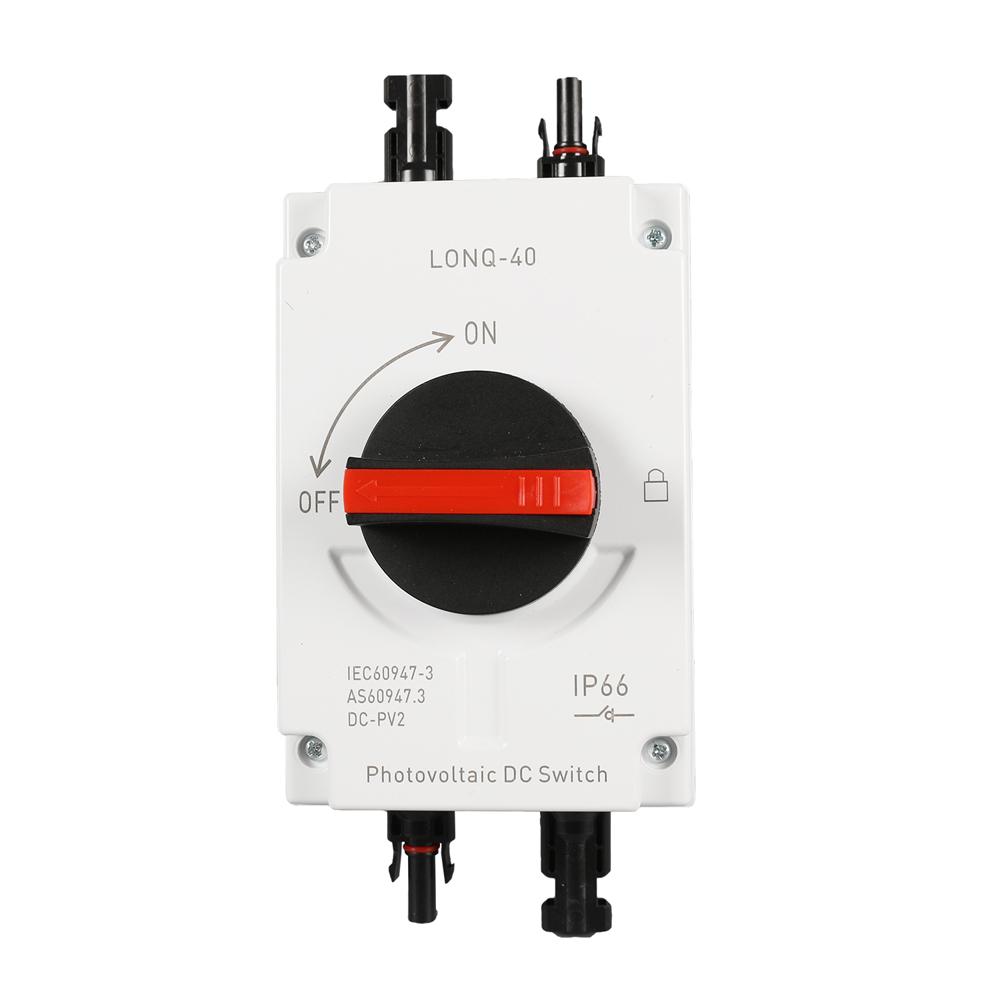 32A 4P PV Direct Current Disconnect Switch Outdoor Dustproof and Waterproof Transfer Switch IP66 Photovoltaic Direct Current Switch