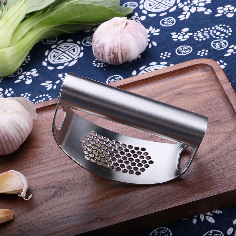 Dụng Cụ Nghiền Tỏi Bằng Thép Không Gỉ