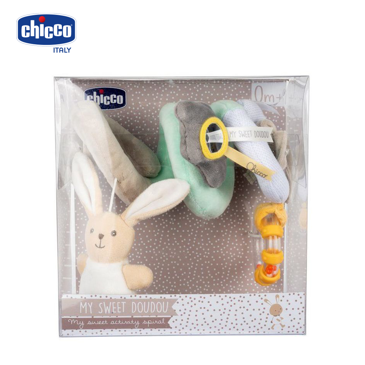 Đồ chơi xe đẩy Thỏ Bông Doudou Chicco