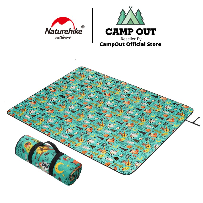 Đồ cắm trại thảm trải Naturehike campoutvn du lịch dã ngoại NH19C024-Z xếp gấp gọn chống nước dễ vệ sinh A126