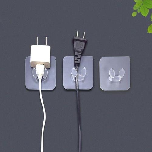 Sỉ 100 Móc Treo Phích Cắm Điện Treo Dây Điện H005