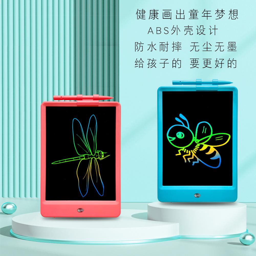 Mô hình kinh doanh quảng cáo Bảng chữ viết tay LCD 10 inch Bảng vẽ LCD Bảng vẽ trẻ em Học sinh tiểu học Bảng viết bảng thực hành Bảng chữ graffiti