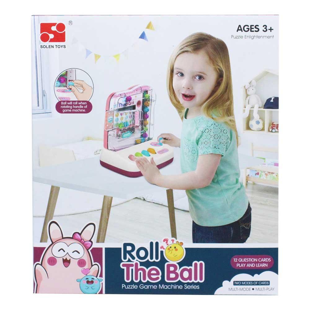 Đồ chơi Roll the ball- Đồ chơi thả bóng puzzle có nhạc đèn rèn luyện khả năng khéo léo