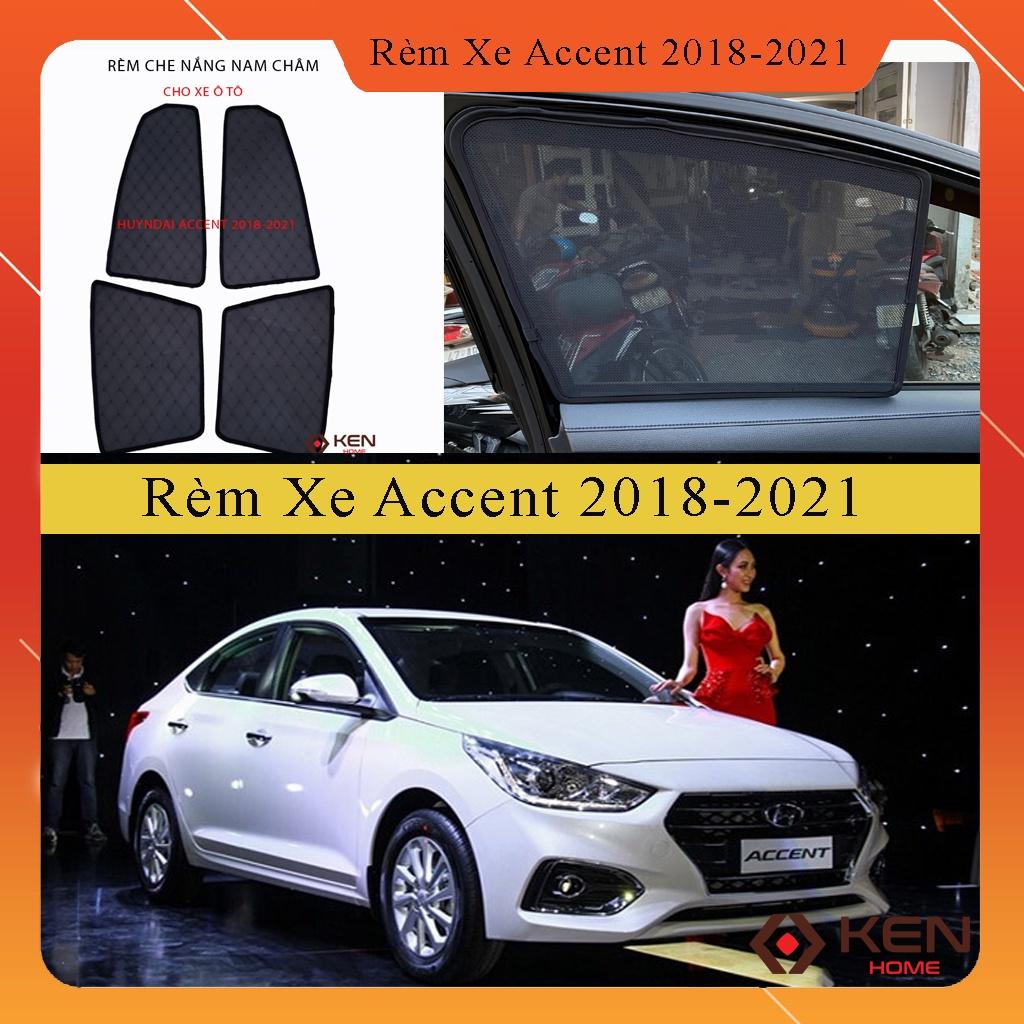 [ ACCENT 2018 - 2021 ] Rèm che nắng ô tô nam chuẩn form 4 miếng loại 1 giá sỉ