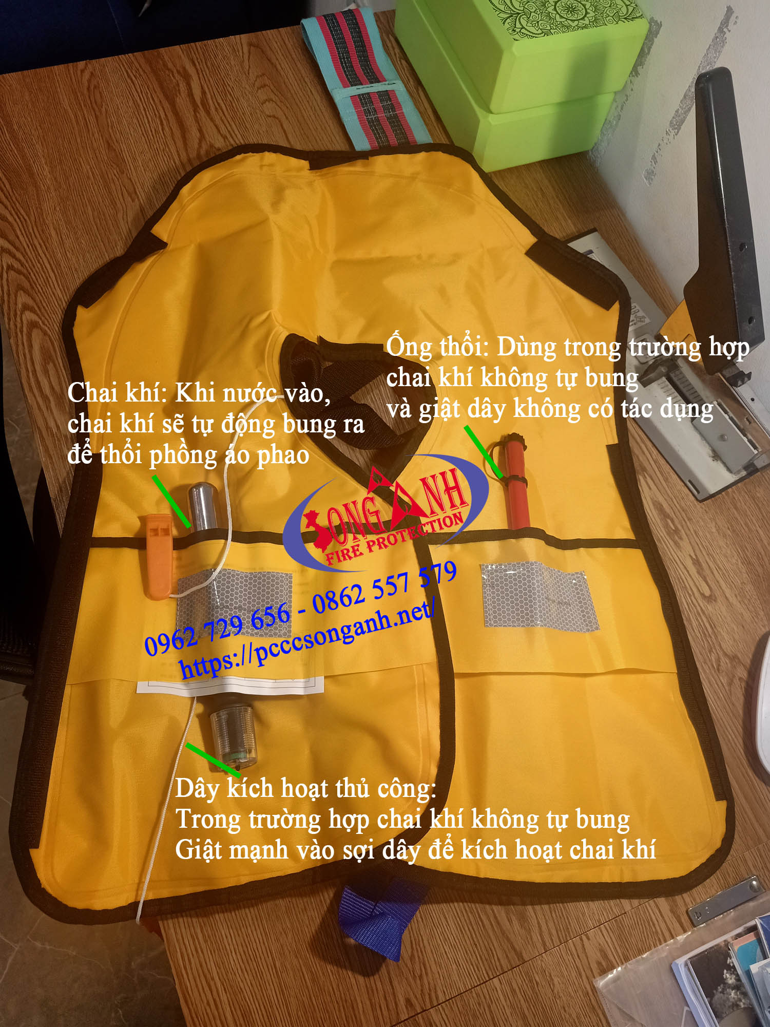 Áo Phao Cứu Sinh Tự Nổi
