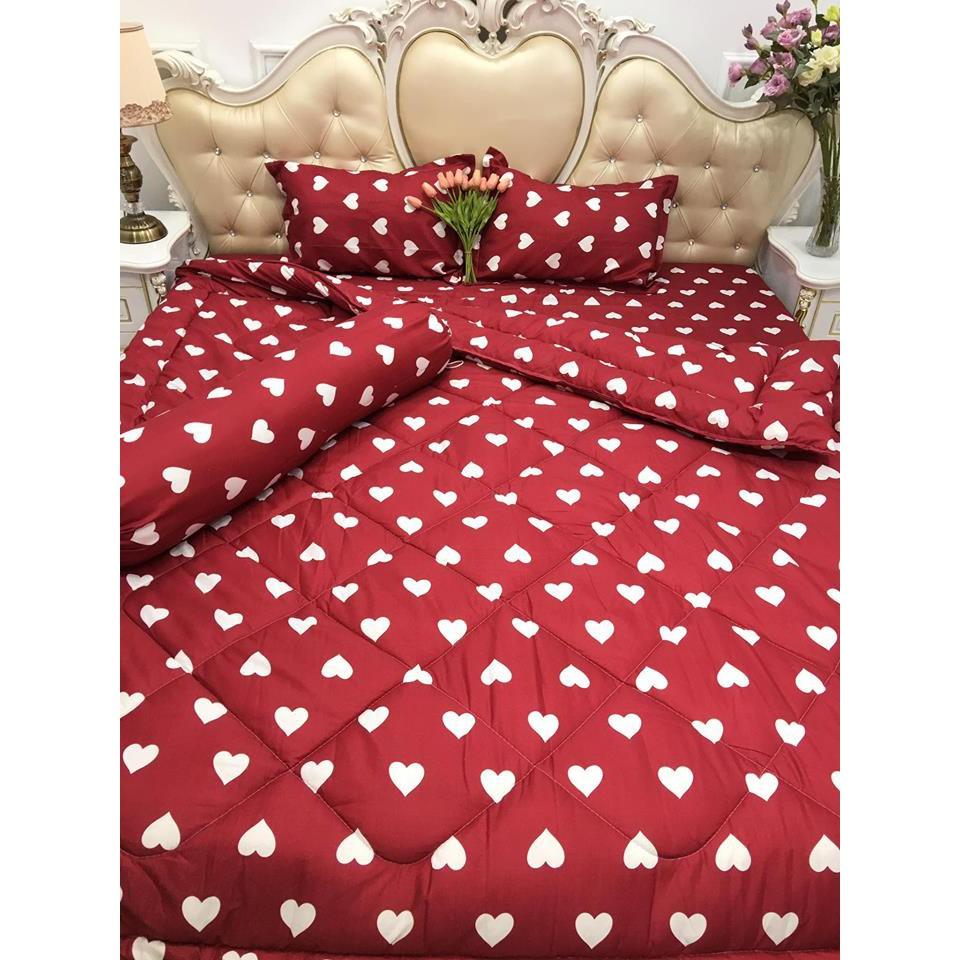 Sét ga chun 2 vỏ gối chăn phao mẫu mới