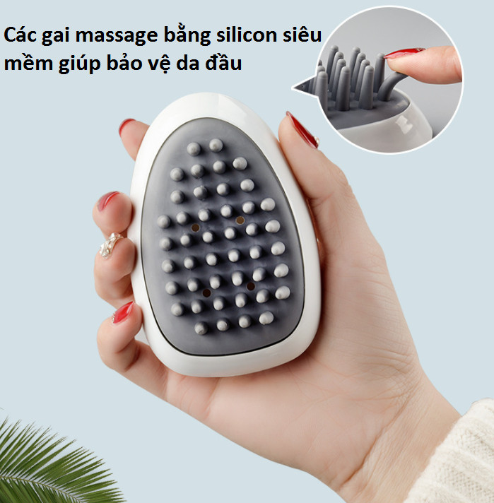 Lược gội đầu massage khi tắm