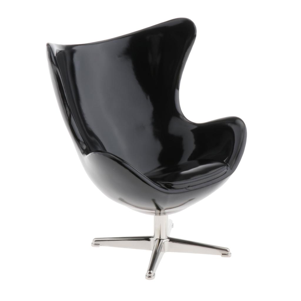 Miniature Dollhouse Chair Model - Dolls House Furniture Decor Accessories - 1/6 Scale