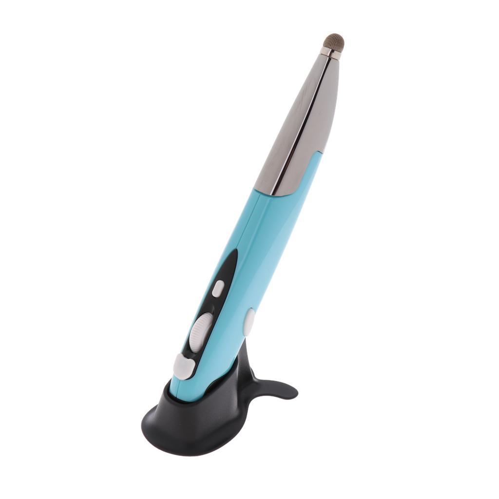 3-Speed DPI Adjustable Wireless +1x Mouse 1x Receiver Blue