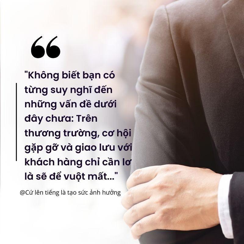 Cứ lên tiếng là tạo sức ảnh hưởng - Bản Quyền