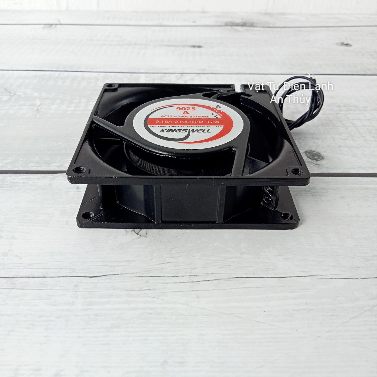 Quạt tủ lạnh bằng sắt 2 dây kích thước 9.2cm x 9.2cm 220V