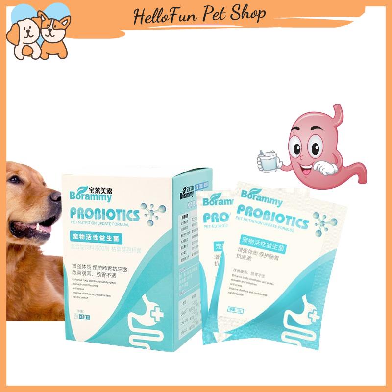 Men tiêu hóa cho chó mèo Borammy Probiotics