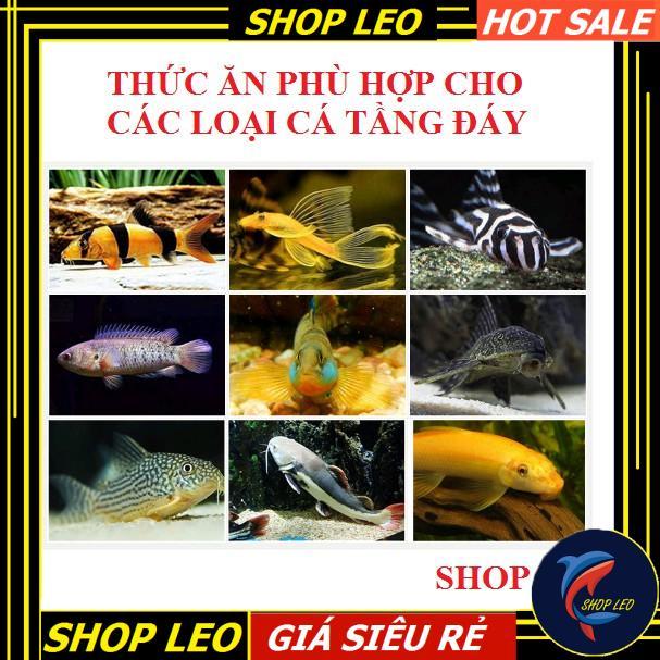 Thức Ăn Pleco Hikari ALGAE WAFERS - Cám cá pleco cao cấp - cá chuột - cá tầng đáy