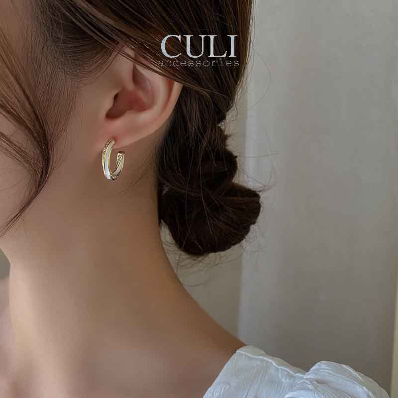 Khuyên tai, Bông tai thời trang nữ HT602 - Culi accessories