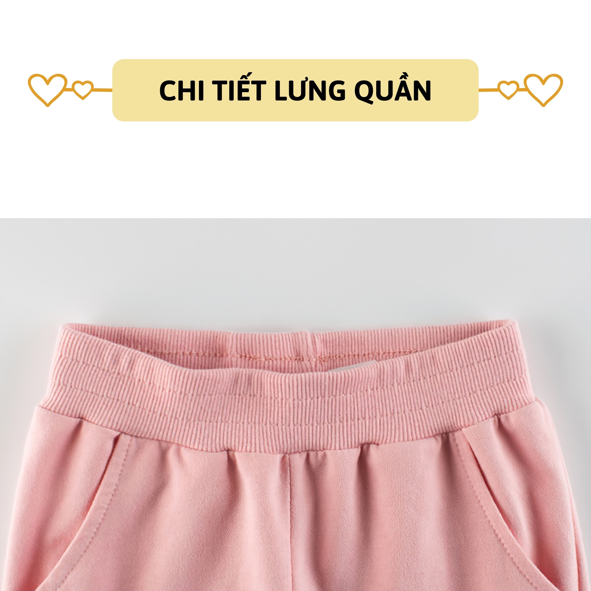 Quần thun dài bé gái 27Kids 27Home Quần thu đông nữ 100% Cotton cho trẻ từ 2-10 tuổi GLPE2