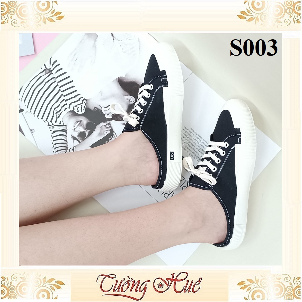 SALE SALE SALE - Giày Sục Thể Thao Bít Mũi Nữ Thời Trang Phong Cách - Hàng Quảng Châu - S003