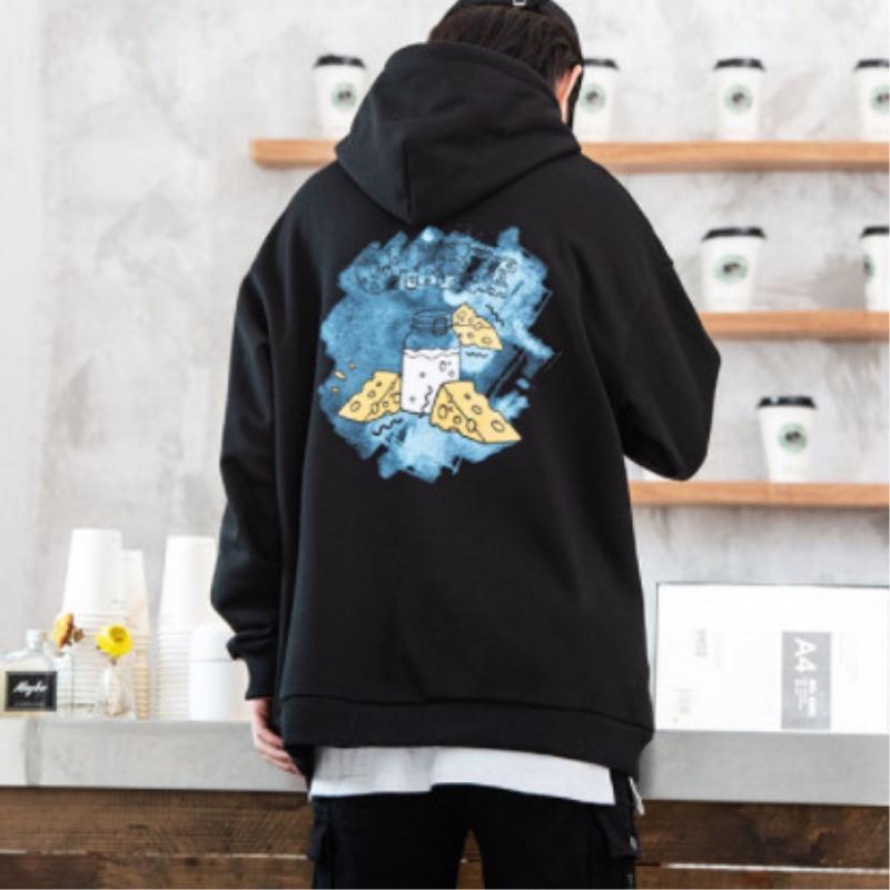 Áo hoodie nữ nam unisex cặp đôi local brand nỉ ngoại cao cấp da cá form rộng có mũ ulzzang hàn quốc cute zip TOM & JERRY