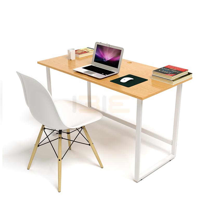 Bộ Bàn Oak-F Vân Sồi Chân Trắng Và Ghế Eames Chân Gỗ Trắng IBIE TOOAFO12W-EAMSW