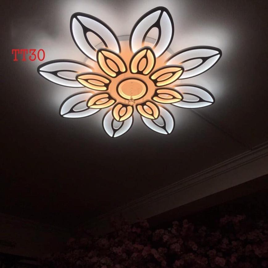 Đèn Led Ốp Trần Đèn Trần Thạch cao niên Sáng tô điểm phòng tiếp đón khách buồng ngủ căn hộ 3 cơ chế Sáng Có Kèm Điều Khi