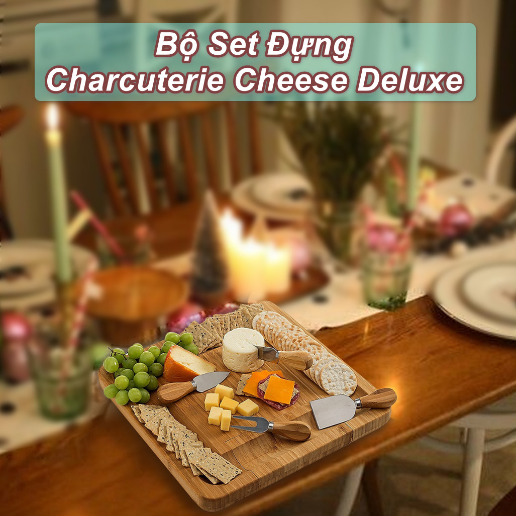 Bộ Set Khay Đựng Thức Ăn Hoàng Gia