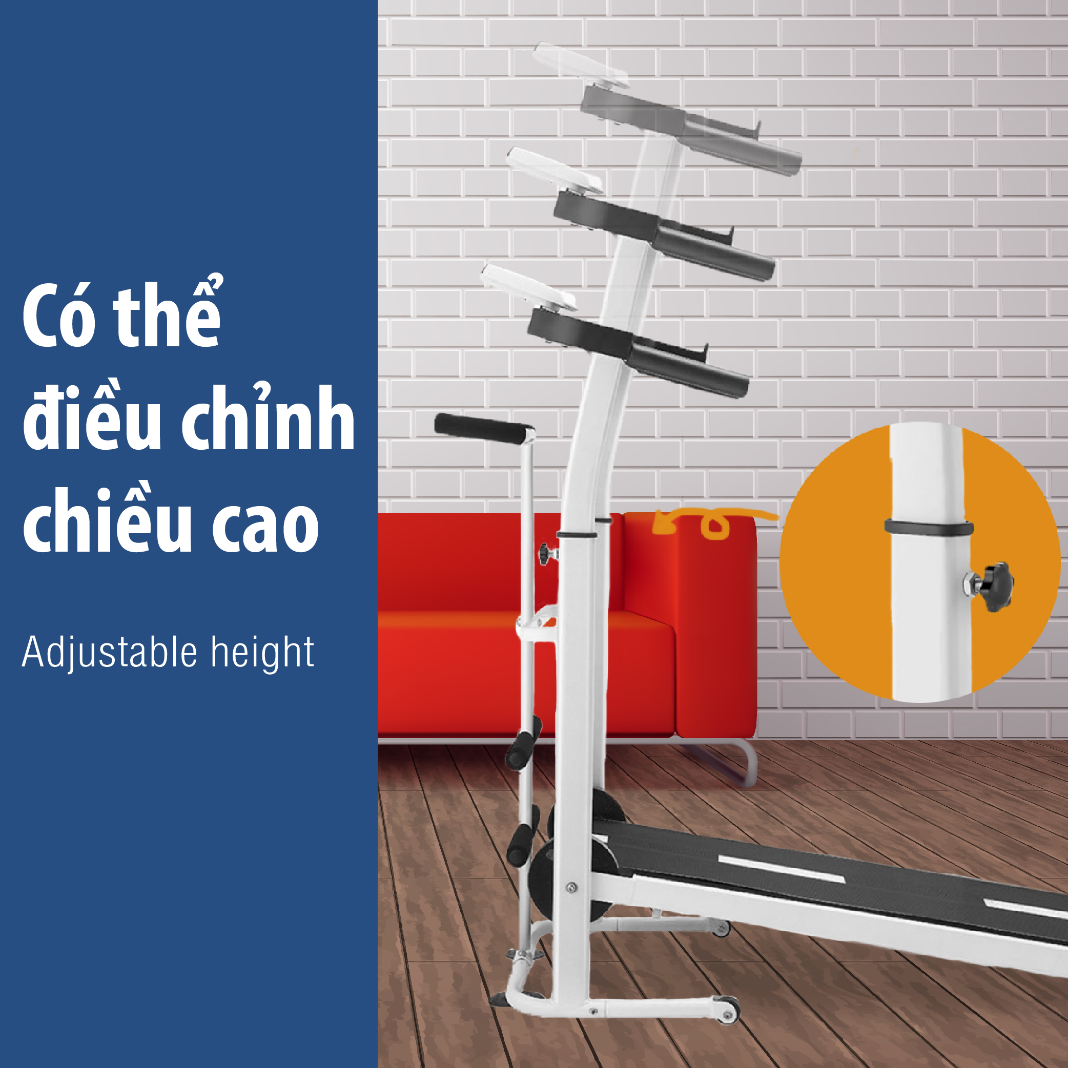 Máy chạy bộ cơ đa năng BG Treadmill SH306 5 in 1,Máy chạy bộ không điện SH305 thích hợp cho mọi lứa tuổi luyện tập (hàng nhập khẩu)