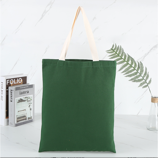 Túi Vải Trơn Tote Canvas dầy dặn nhiều màu sắc kích thước 34x42cm- Hàng việt nam xuất khẩu