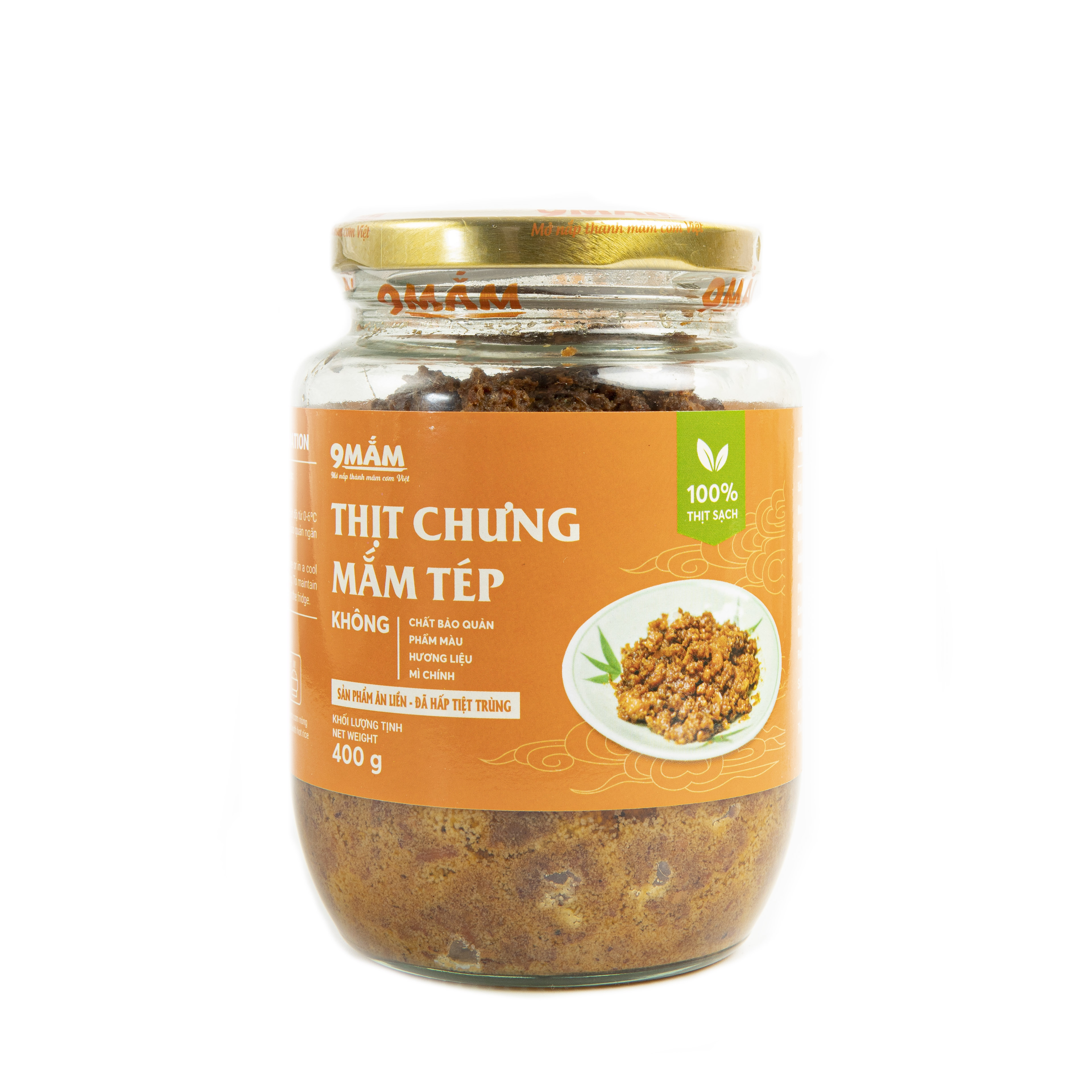 Thịt Chưng Mắm Tép 9 Mắm (400g)