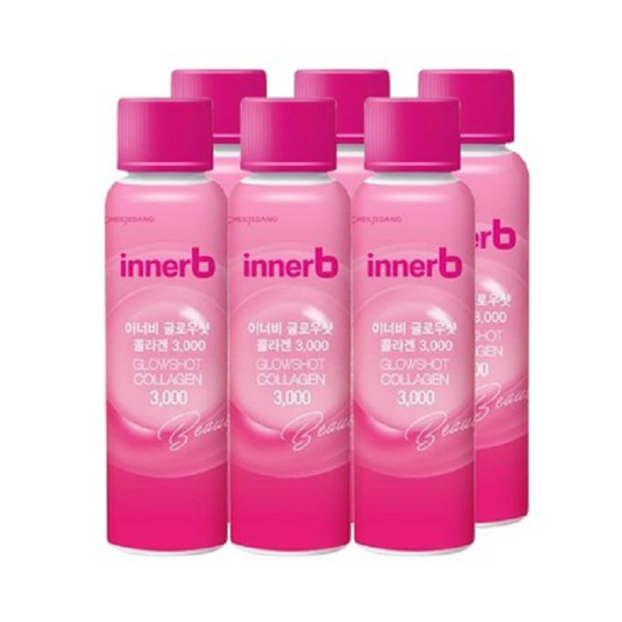 Gift - Hộp 6 chai Nước Uống Collagen Innerb Glowshot