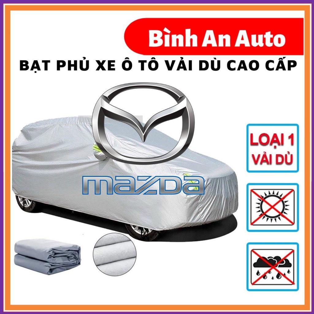 Bạt Phủ Xe Ô Tô Mazda 2, Mazda 3, Mazda 6, CX5, CX8, CX9, BT50 Bạt phủ xe tráng nhôm 3 lớp, bạt phủ vải 