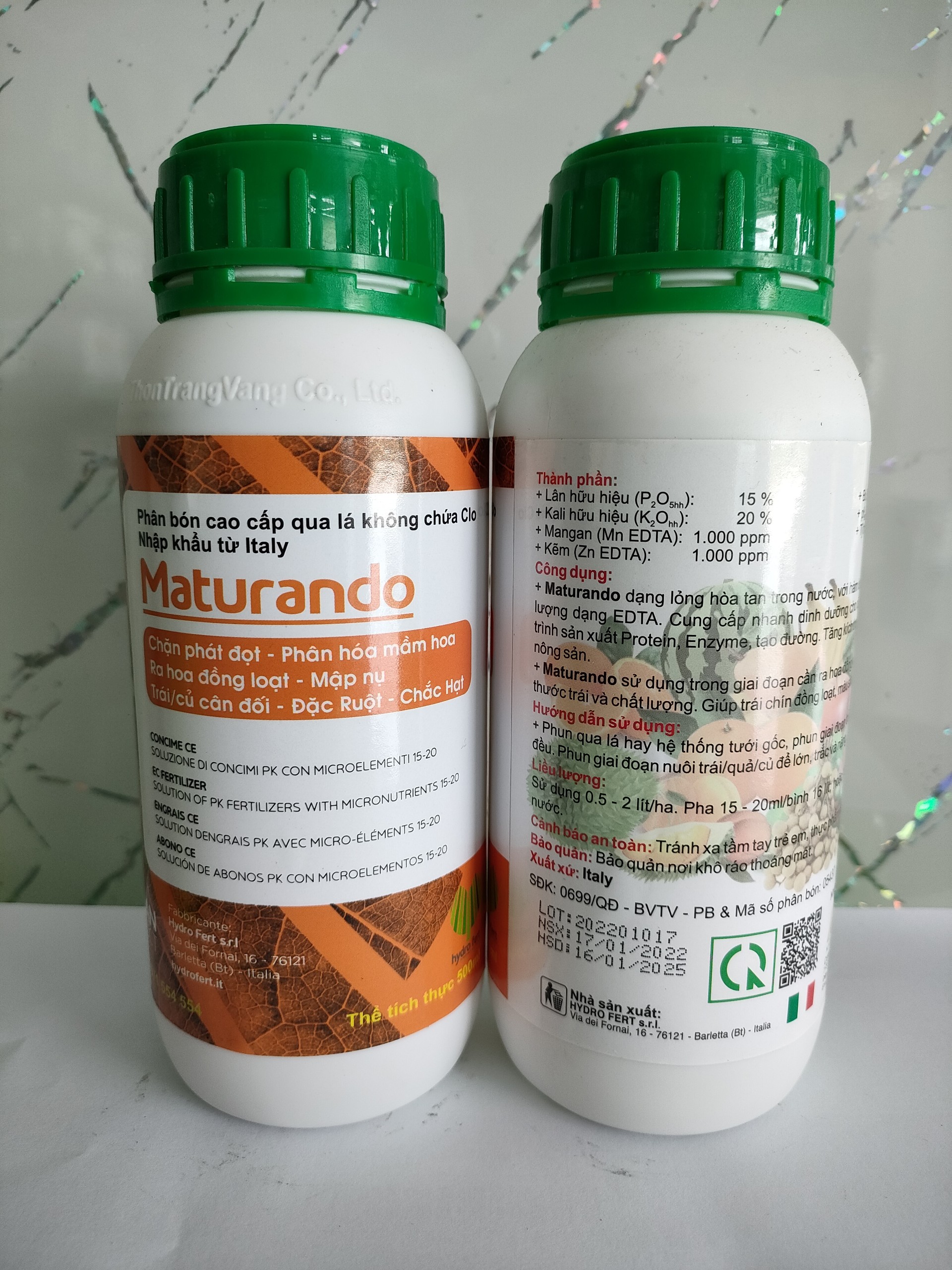 MATURANDO - Phân hóa mầm hoa, mập nụ - Phân bón lá cao cấp - VTNN NÔNG PHÚ T86