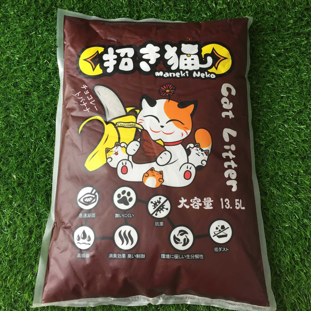 Cát Vệ Sinh Cho Mèo Cát Nhật Maneki Neko Túi 5L